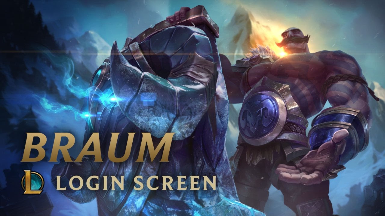 Braum the Heart of the Freljord  Login Screen   League of Legends