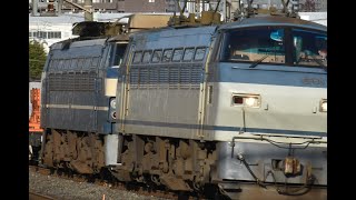 EF66-131+EF66ー27+チキ 臨8865レ 南草津にて