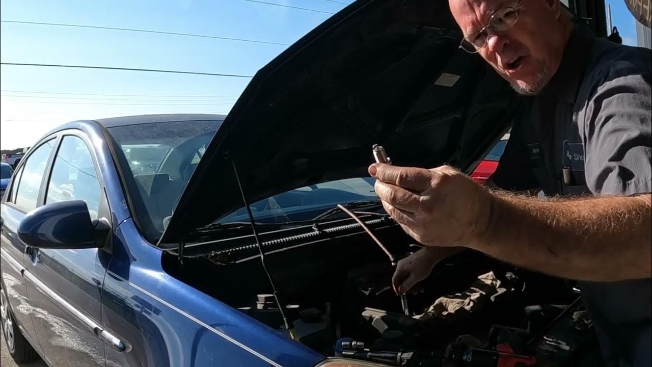 Hyundai Accent, intermittent misfire, diagnosis, Auto repair and tune