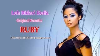 Ruby - Leh Bidari Keda (Original Karaoke) | (كاريوكي) روبي - ليه بيدارى كده