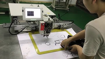 Computerized pattern sewing machine