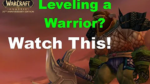 WoW Classic Warrior Leveling Guide