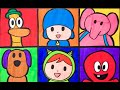 “Coloreamos a Pocoyó y sus Amigos 🎨🖍️ | Dibujar y Pintar para Niños”
