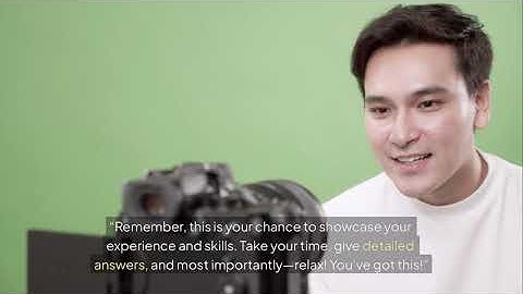 One Way Video Interview Tips