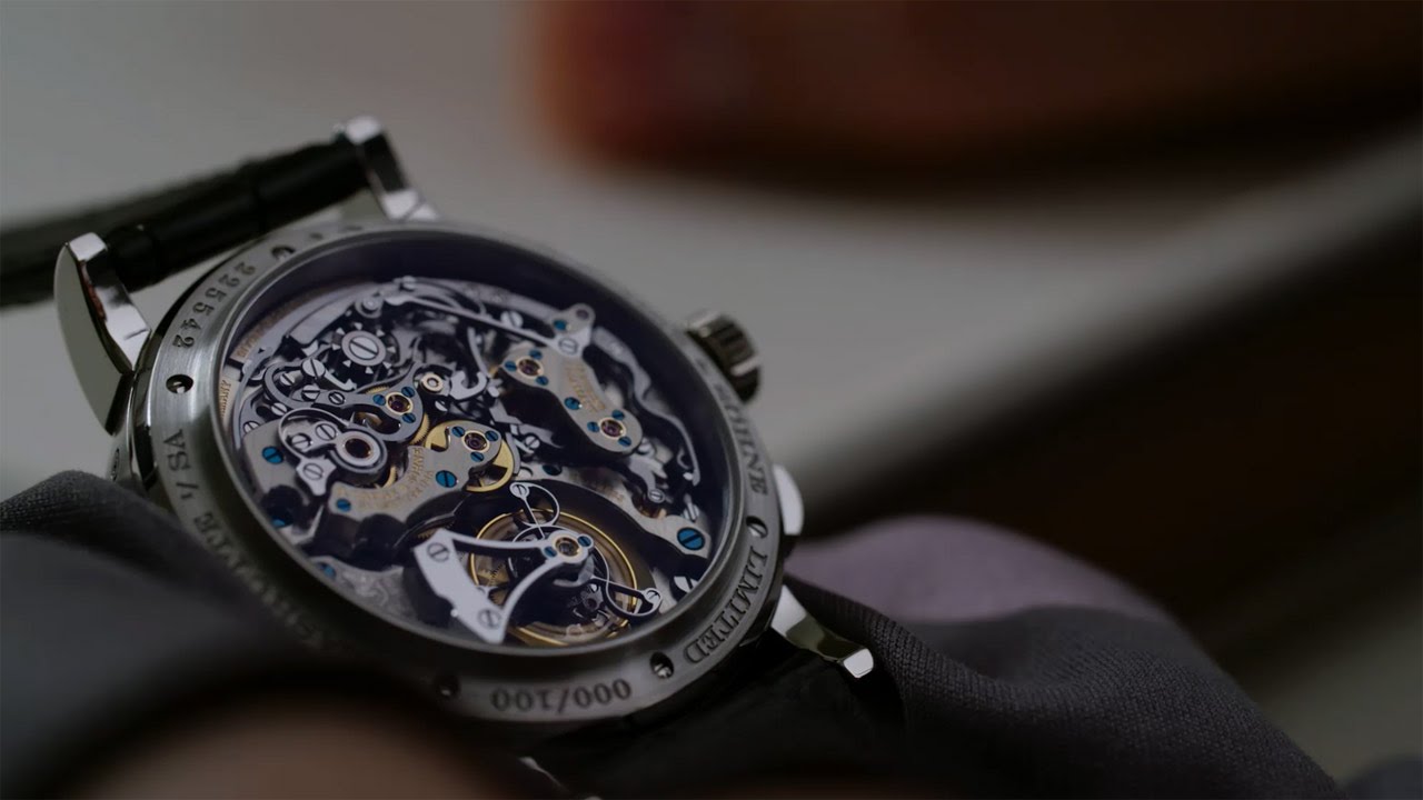 Anthony de Haas, director of product development, about the DATOGRAPH PERPETUAL TOURBILLON