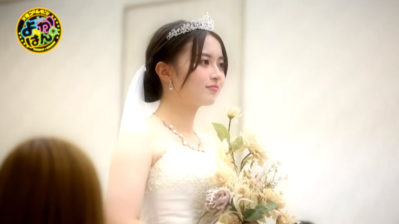 竹下凜アナが花嫁姿に！？　9月2日OA「よかばん!」＜特別企画＞『学生が作るウエディング』を竹下アナが応援！