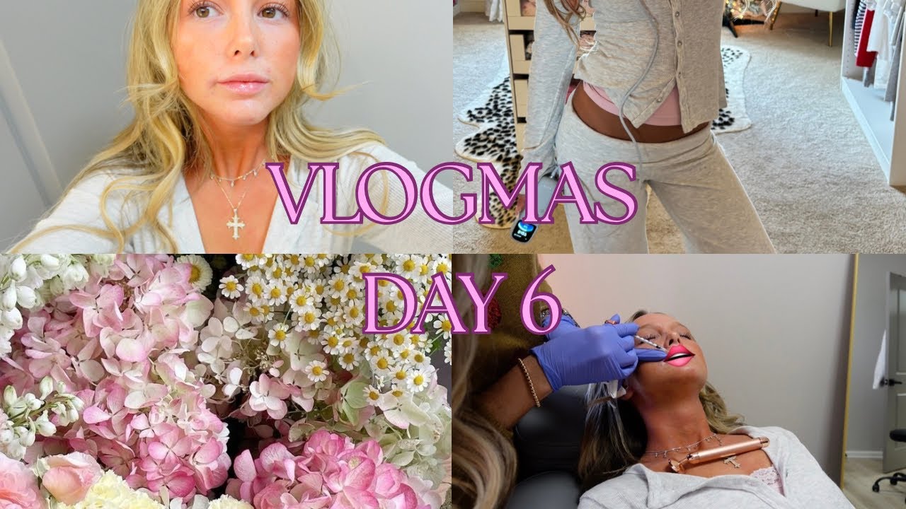 VLOGMAS: chatty lip filler vlog 