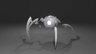 Robot Walk Cycle