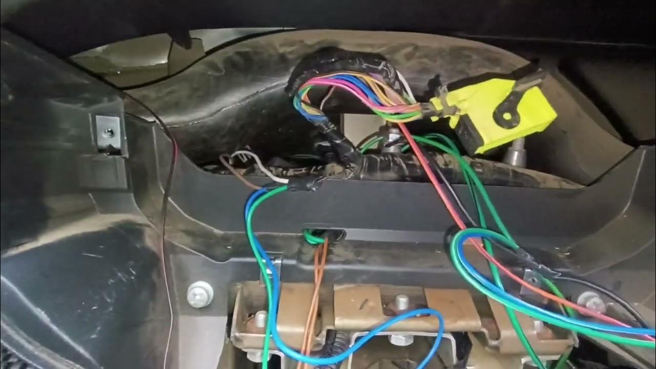 Самостоятельная установка сигнализации с автозапуском на ладу гранту ...