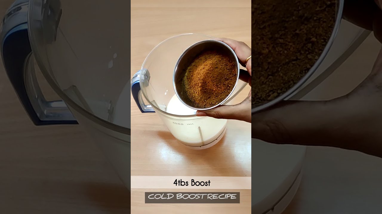 Cold Boost Recipe | How to make Cold Boost | 1 min recipes 