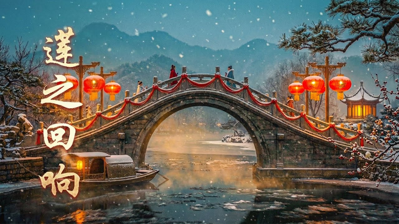 Calming Chinese Instrumentals – Winter Ambience for Inner Peace