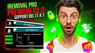 🔥🔥iOS 17.4.1 BYPASS By iRemoval Pro V2.0 - A12+ Bypass XR to 14 Promax