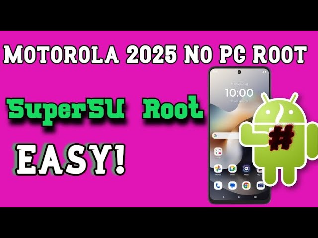 🎆How to Root🌠 ANY 🌟Motorola Moto Phone WITHOUT a PC! (SuperSU