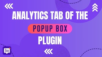 WordPress Popup Analytics Tab Overview