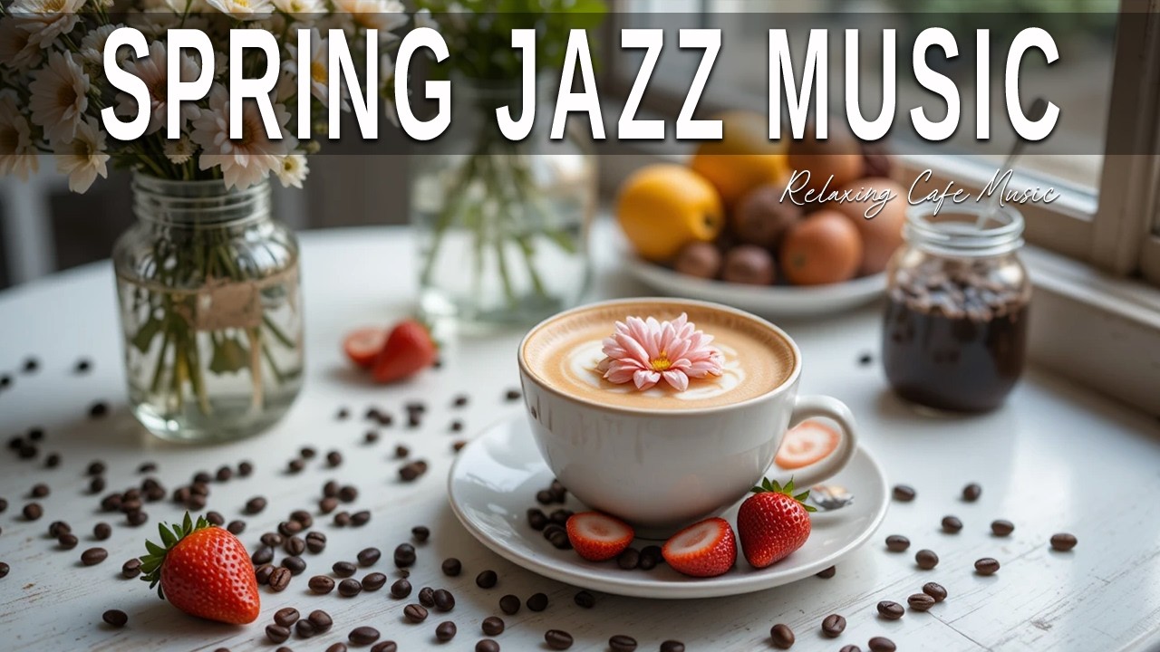 Spring Jazz Music ☕ Bossa Nova instrumental for Happy Moods, Work & Study