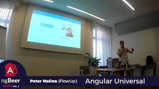 Famous Peter Malina (FlowUp) - Angular Universal Profile