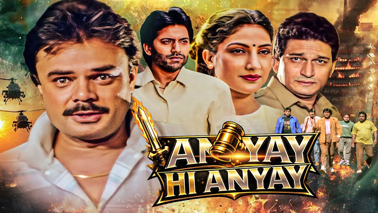 Anyay Hi Anyay (1997) Full Movie With Subtitle - Archana Puran, Alok Nath, Kulbhushan Kharbanda