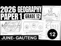 2026 MEMO GEOGRAPHY PAPER 1 GRADE 12 JUNE EXAM GAUTENG THUNDEREDUC GRADE 12 GEOGRAPHY P.1 GEO P.1