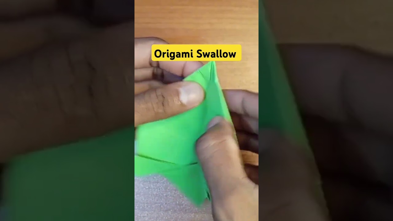 Origami Swallow 