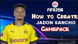 FIFA 20 - How to Create Jadon Sancho - Pro Clubs