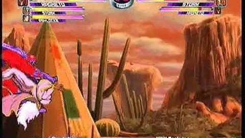 MvC2 Online (360): Brett (MSP) vs NWH Backstage (MSP) 2 .:6.24.10:.