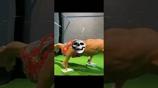 Others: Struggling Pushups vs This Guy: One Finger Pushups 💀🔥#shorts #shortsfeed