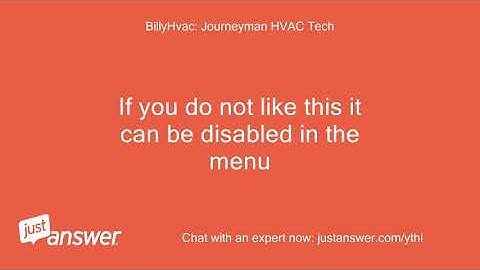 My thermostat say following schedule in recovery