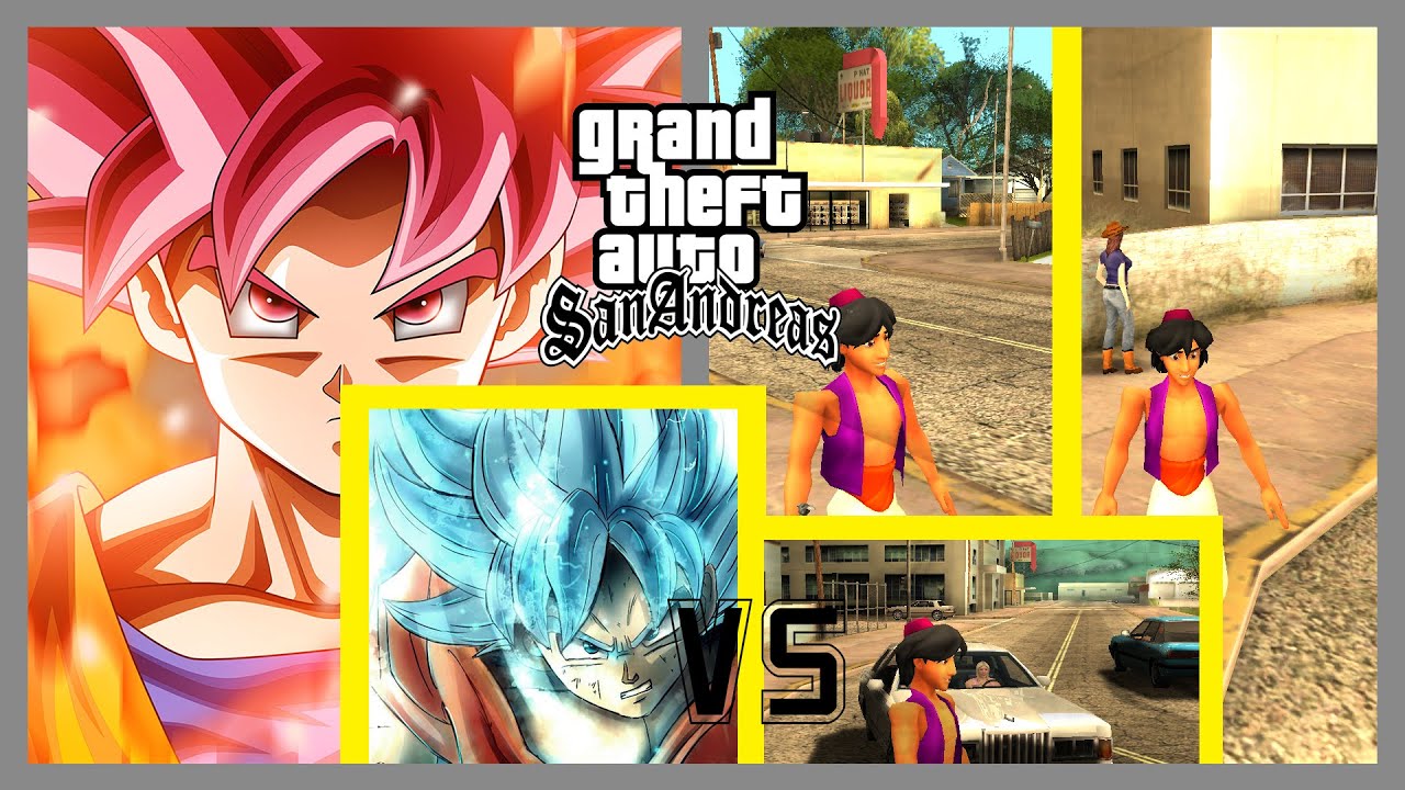 gta san andreas mod form (goku &aldin)