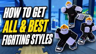 How to GET ALL & BEST FIGHTING STYLES in RYUJIN Roblox screenshot 3