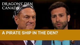 A Pirate Ship In The Den? | Dragons' Den Canada