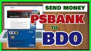 PSBank to BDO Fund Transfer: How to Send Money from PSBank to BDO Online Banking