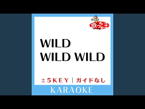 WILD WILD WILD (ガイド無しカラオケ) -4Key (原曲歌手:EXILE THE SECOND)