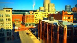Sunrise over Grand Rapids - April 24, 2015