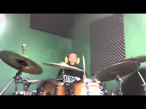 brian tolbert jr IN THE LAB playing drums