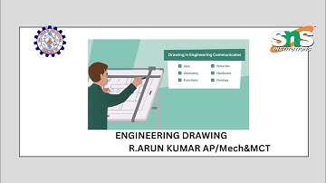 Projection of Solids -Plan and Elevation of Pentagonal Prism | R.Arun kumar | SNS Institutions