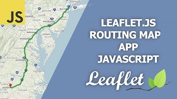 Leaflet Map Routing JavaScript App