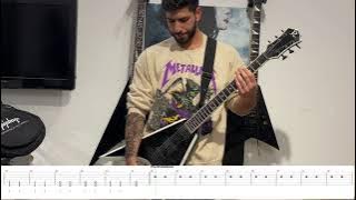 Memphis May Fire  - 'Bleed Me Dry' - Guitar Cover with On Screen Tabs (New Song 2021)