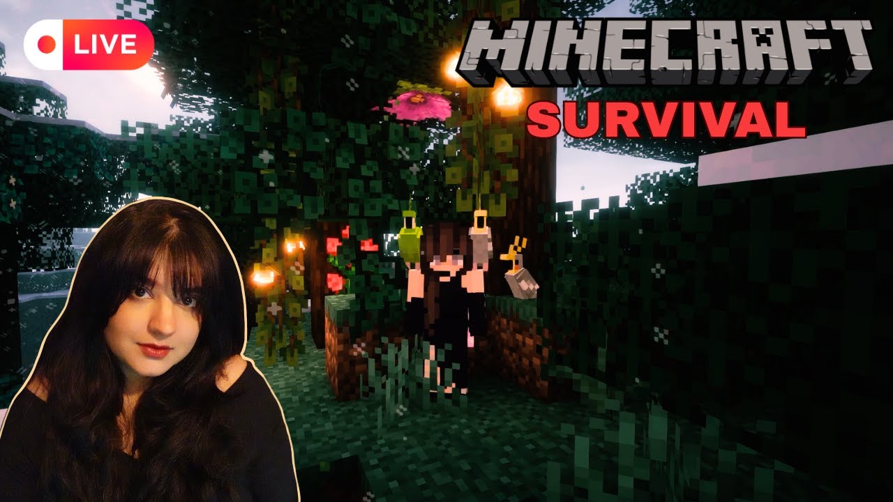 🌛 Wilderness SMP then Last Life 4 Extra Life Season 5 🖤  