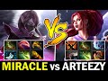 MIRACLE vs ARTEEZY — MID TA vs Signature ANTI-MAGE