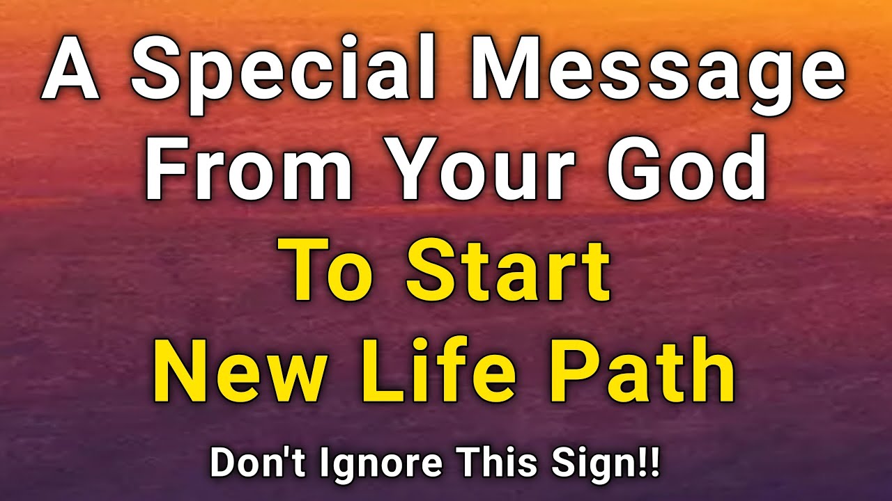 A Special Message From God to start new path🌟 God message for you💌 God