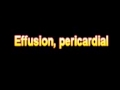 What Is The Definition Of Effusion, pericardial - Medical Dictionary Free Online