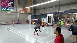 Badminton GGBC 04102022 (01) Hafiz Ali/Zani v Acap/Sainol