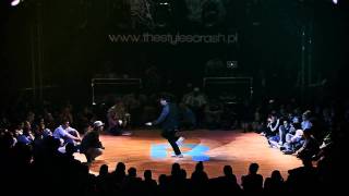 THE STYLES CRASH 2011 popping 1/4 : DAVE vs SHEVA