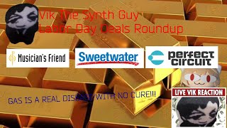 Labor Day Deals Codes and Sales 2025 for Sweetwater, Perfect Circuit, and Musician's Friend