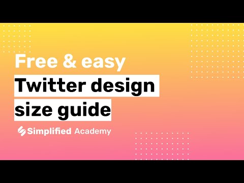 Free Twitter Design Size Guide