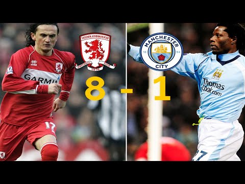 Middlesbrough Vs Man City 8 1 A Day To Remember