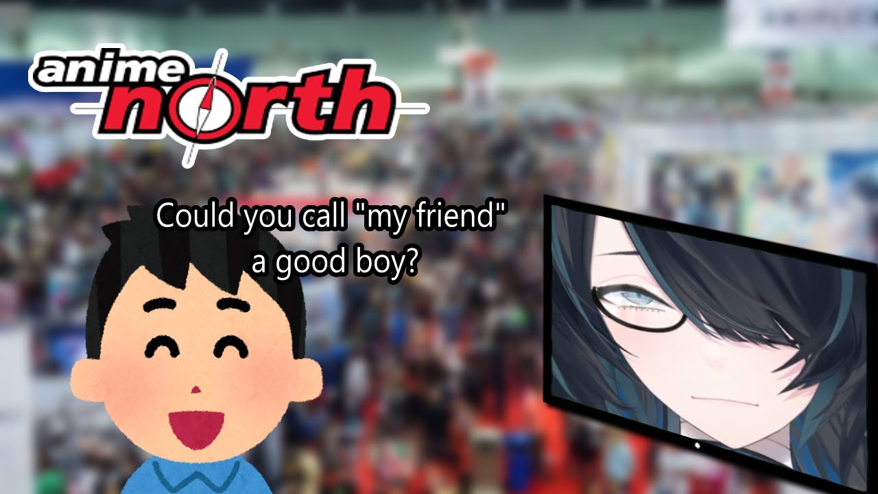 Kids come up to Erina Makina at Anime North