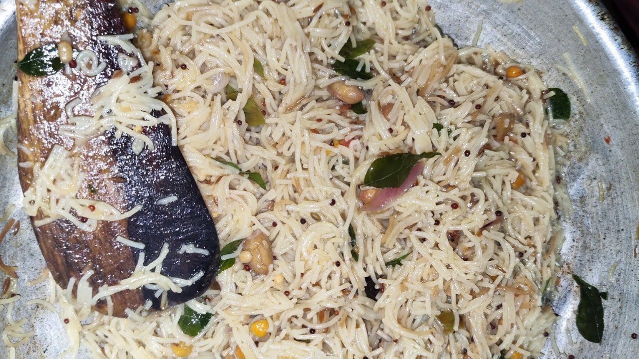 🌞 ఉదయం టిఫిన్‌కి బెస్ట్ – సేమియా ఉప్మా రెసిపీ😋 అమ్మ చేతి సేమియా ఉప్మా | సింపుల్ &