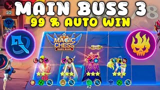 Mengerikan !!! Cara Terbaru Main Buss Skill 3 di Update Terbaru Magic Chess - Buss 3 Magic Chess