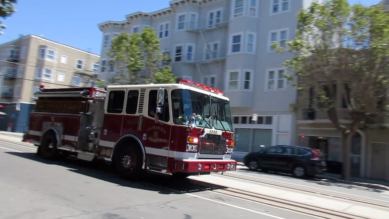 San Francisco Fire Department California St & Larkin St San Francisco